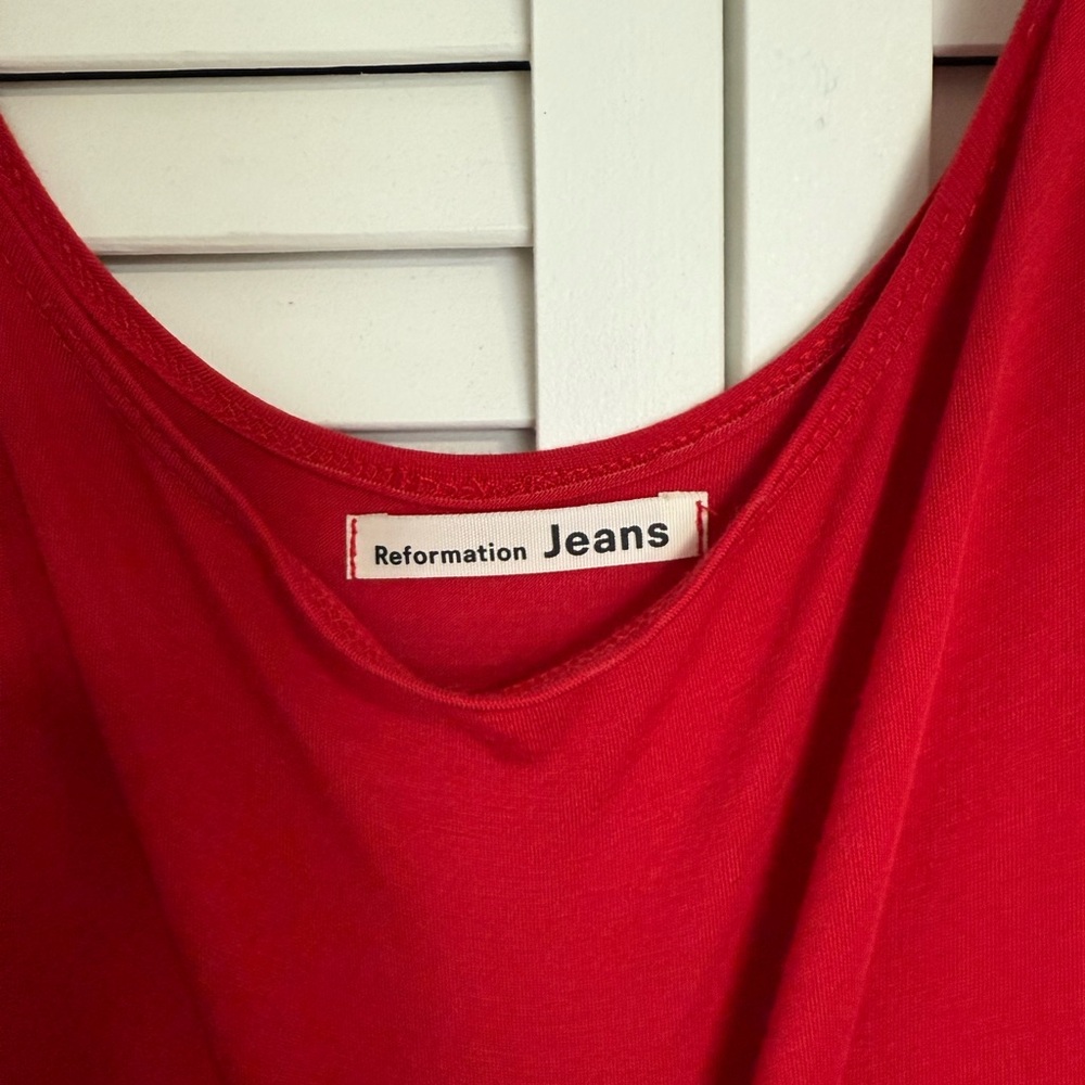 Reformation Red Dress - Picture 2 of 2